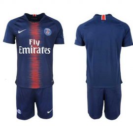 Paris Saint-Germain Blank Home Soccer Club Jersey