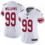 Nike New York Giants #99 Leonard Williams White Womens Stitched NFL Vapor Untouchable Limited Jersey
