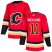Adidas Calgary Flames #11 Mikael Backlund Red Home Authentic Drift Fashion Stitched NHL Jersey