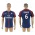 Paris Saint-Germain #6 Verratti Home Soccer Club Jersey
