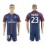 Paris Saint-Germain #23 Draxler Home Soccer Club Jersey
