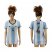 Womens Argentina #4 Gino Home Soccer Country Jersey