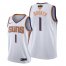Nike Phoenix Suns #1 Devin Booker Mens 2021 NBA Finals Bound Swingman Association Edition Jersey White Mens
