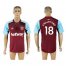 West Ham United #18 Amalfitano Home Soccer Club Jersey