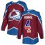 Adidas Colorado Avalanche #4 Tyson Barrie Burgundy Home Authentic USA Flag Stitched Youth NHL Jersey