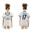 Womens Real Madrid #17 Lucas V. Home Soccer Club Jersey