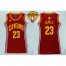 Womens Cavaliers #23 LeBron James Red The Finals Patch Dress Stitched NBA Jersey