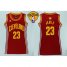 Womens Cavaliers #23 LeBron James Red The Finals Patch Dress Stitched NBA Jersey