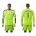 Leicester City #1 Schmeichel Green Long Sleeves Goalkeeper Soccer Club Jersey