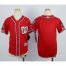 Washington Nationals Blank Red Cool Base 2019 World Series Champions Stitched Youth MLB Jersey
