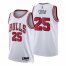 Nike Chicago Bulls #25 Tyler Cook White Mens 2021-22 NBA 75th Anniversary Diamond Swingman Jersey – Association Edition Mens