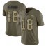 Nike Denver Broncos #18 Peyton Manning Olive/Camo Youth Stitched NFL Limited 2017 Salute to Service Jersey
