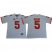 Tigers #5 Tee Higgins White Limited Stitched College Jersey