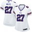 Nike Buffalo Bills #27 TreDavious White White Womens Stitched NFL Elite Jersey