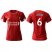 Womens Liverpool #6 Lovren Red Home Soccer Club Jersey