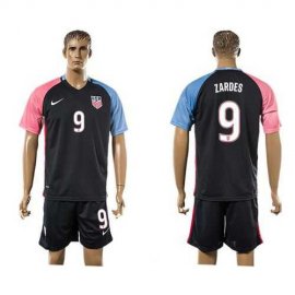 USA #9 Zardes Away Soccer Country Jersey