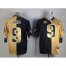 Nike New Orleans Saints #9 Drew Brees Black/Gold Mens Stitched NFL Elite Split Jersey