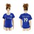 Womens Chelsea #19 Diego Costa Home Soccer Club Jersey