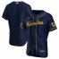 Milwaukee Brewers Mens Nike Navy Alternate 2020 Authentic Team MLB Jersey