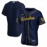 Milwaukee Brewers Mens Nike Navy Alternate 2020 Authentic Team MLB Jersey