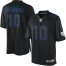 Nike New York Giants #10 Eli Manning Black Mens Stitched NFL Impact Limited Jersey