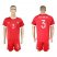 Russia #3 Shishkin Federation Cup Home Soccer Country Jersey