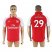 Arsenal #29 Xhaka Home Soccer Club Jersey