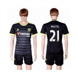 Chelsea #21 Matic Away Soccer Club Jersey