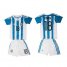 Argentina #18 Correa Home Kid Soccer Country Jersey