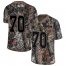 Nike Dallas Cowboys #70 Zack Martin Camo Mens Stitched NFL Limited Rush Realtree Jersey