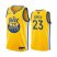 Nike Golden State Warriors #23 Draymond Green Womens 2022 NBA Finals Womens Yellow The Bay City Edition Jersey Womens