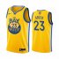 Nike Golden State Warriors #23 Draymond Green Womens 2022 NBA Finals Womens Yellow The Bay City Edition Jersey Womens