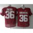Oklahoma Sooners 36 Steve Owens Red NCAA Jerseys