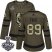 Adidas Vegas Golden Knights #89 Alex Tuch Green Salute to Service 2018 Stanley Cup Final Womens Stitched NHL Jersey