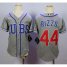 Chicago Cubs #44 Anthony Rizzo Grey Alternate Road Cool Base Stitched Youth MLB Jersey