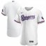 Texas Rangers Mens Nike White Home 2020 Authentic MLB Jersey