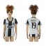 Womens Juventus #19 Bonucci Home Soccer Club Jersey
