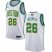 Nike Boston Celtics #26 Aaron Nesmith White Womens 2022 NBA Finals Swingman City Edition Jersey Womens