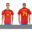 Spain #14 FERNANDEZ Home 2018 FIFA World Cup Soccer Jersey