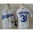 Toddler Los Angeles Dodgers #31 Joc Pederson White Cool Base Stitched MLB Jersey