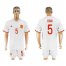 Spain #5 Sergio Away Soccer Country Jersey