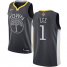 Nike Golden State Warriors #1 Damion Lee Black Womens 2022 NBA Finals Swingman Statement Edition Jersey Womens