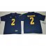 Michigan Wolverines #2 Charles Woodson Navy Blue Jordan Brand Stitched NCAA Jersey