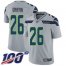 Nike Seattle Seahawks #26 Shaquem Griffin Grey Alternate Youth Stitched NFL 100th Season Vapor Limited Jersey