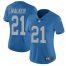 Nike Detroit Lions #21 Tracy Walker Blue Throwback Womens Stitched NFL Vapor Untouchable Limited Jersey