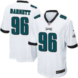 Nike Philadelphia Eagles #96 Derek Barnett White Youth Stitched NFL New Elite Jersey
