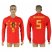 Belgium #5 VERTONGHEN Home 2018 FIFA World Cup Long Sleeve Thailand Soccer Jersey