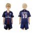 Paris Saint-Germain #10 Ibrahimovic Home Kid Soccer Club Jersey