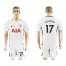 Tottenham Hotspur #17 Sissoko White Home Soccer Club Jersey