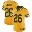 Nike Green Bay Packers #26 Darnell Savage Yellow Womens Stitched NFL Limited Rush Jersey